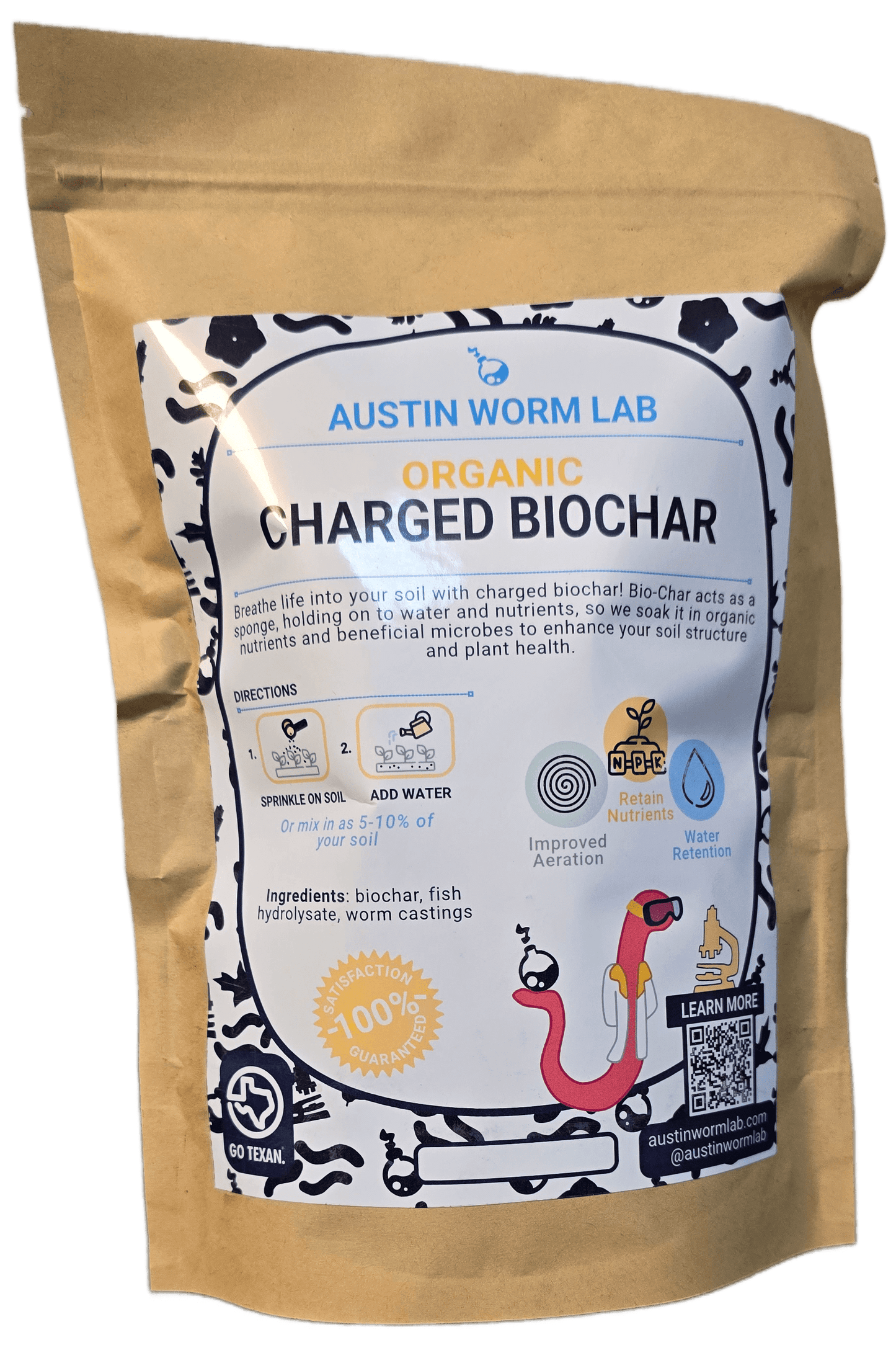 Charged Biochar - FREE SHIPPING