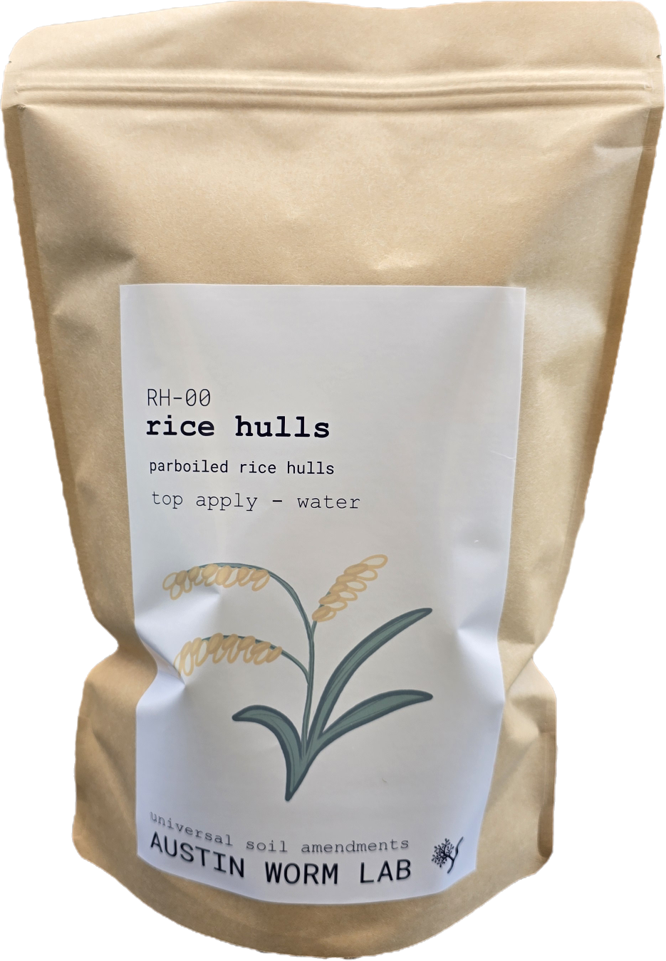 Rice Hulls - Parboiled - FREE SHIPPING