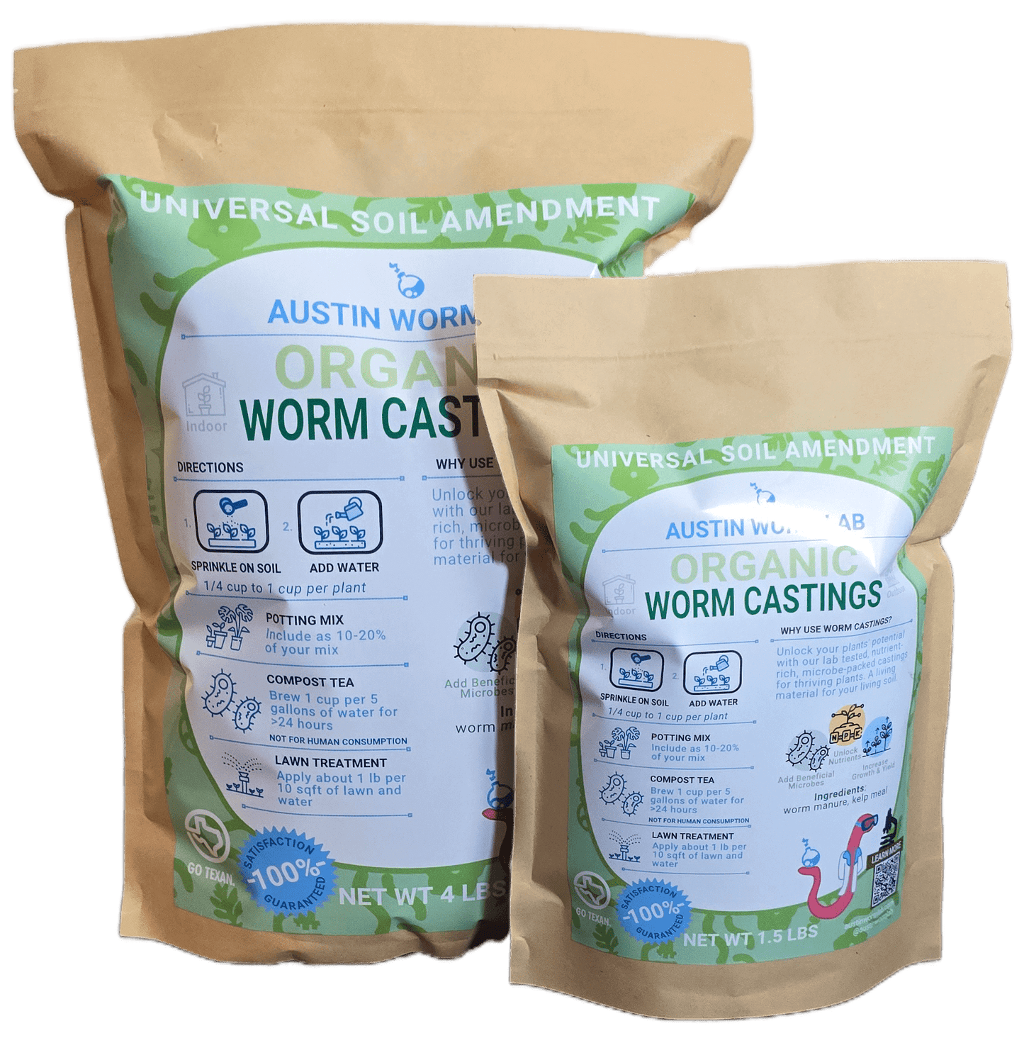 Worm Castings - FREE SHIPPING